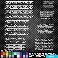 20x MERIDA Vinyl Decal