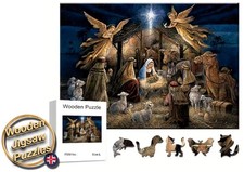Nativity Jigsaw Puzzles Wooden
