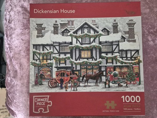 Corner piece puzzle - piece, dickensian