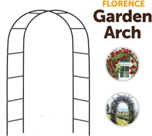 9ft garden arch - garden, trellis