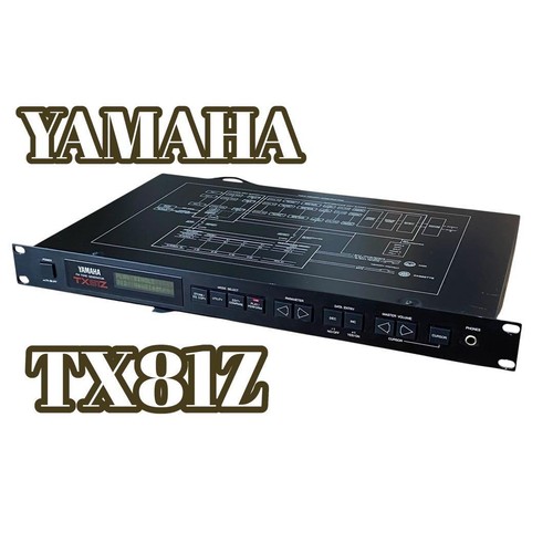 Yamaha tx81z rackmount tone - rackmount,