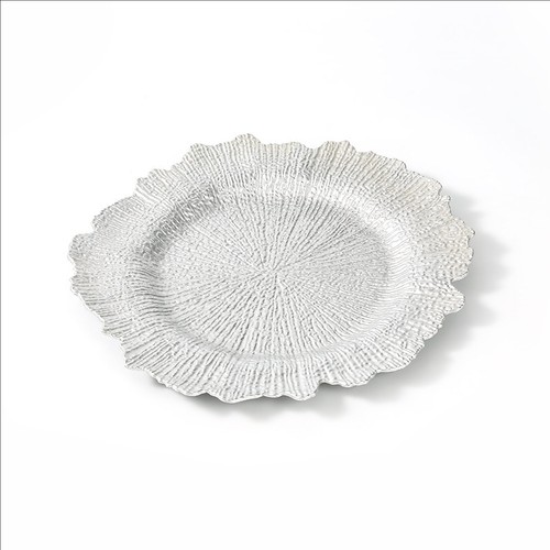 Reef charger plate gold - gold, silver