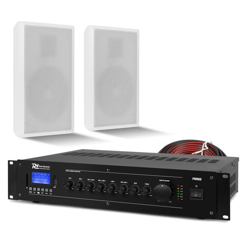 Flat wall speaker system - pd,