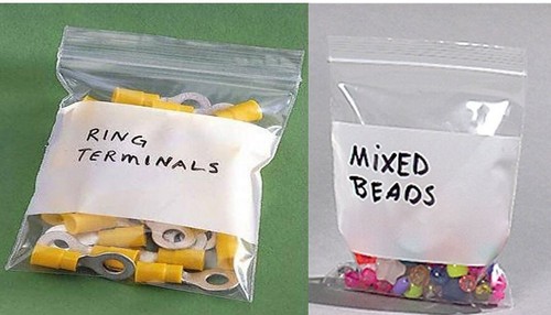 100 zip lock - 5, bags