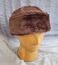 ladies faux fur BhS hat bitter chocolate one size
