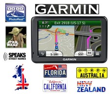 GARMIN 40 SAT NAV UK FLORIDA ORLANDO CALIFORNIA USA AUSTRALIA NZ 2022