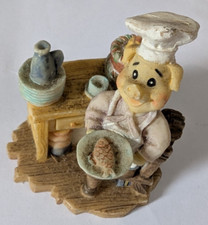 Vintage pig chef ornament collectable