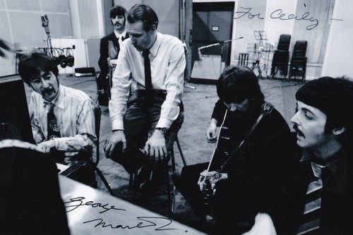 Sir george martin signed - george,