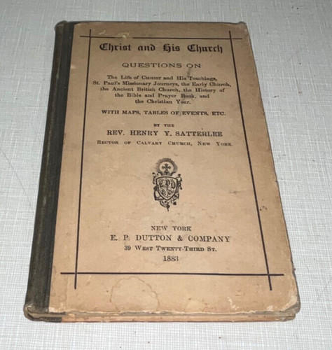 Christ and his church - and,
