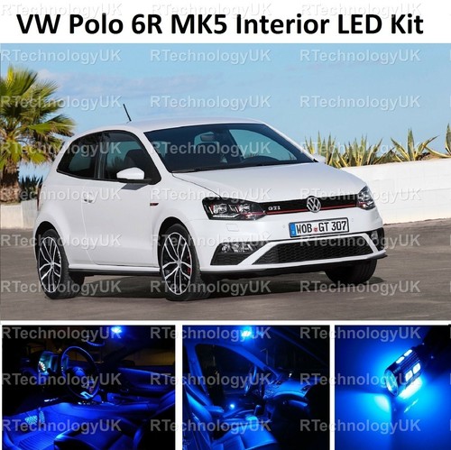Blue 2018 new polo - vw,