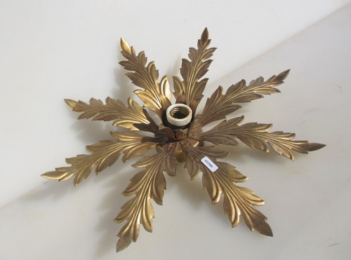 Vintage iron ceiling light - ceiling,