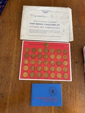 Franklin Mint, Presidential Hall Of Fame Coins, American History, Rare Set