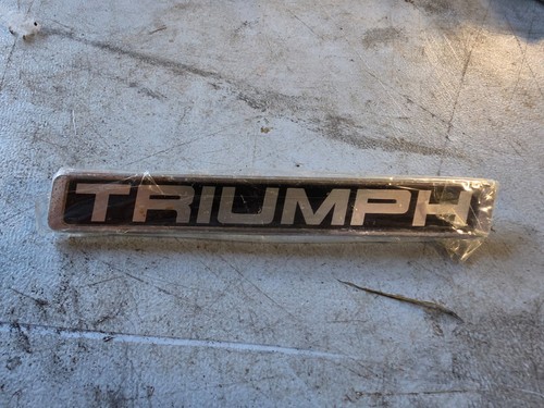 Triumph vintage metal car - triumph,