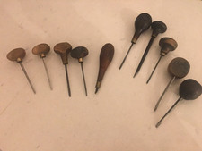 Vintage Jewellers Gravers - Engravers Tools -10 Total