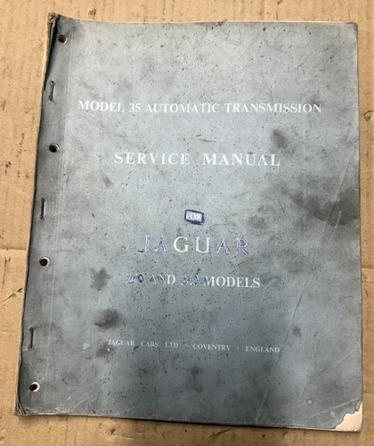 Jaguar 240 340 model - 240, 35