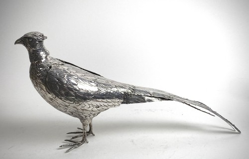 Large antique solid silver - large,