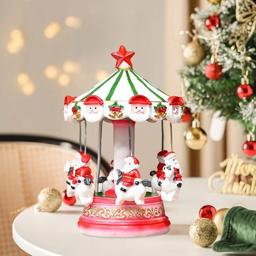 Christmas carousel with - with, lights