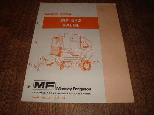 Massey ferguson 645 baler - ferguson,