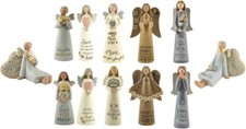 Feather & Grace Guardian Angel Figurines Home Decor Ornaments 