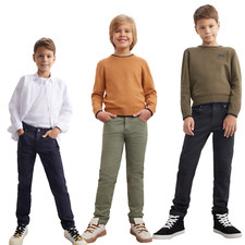 Boys Chinos Trousers slim