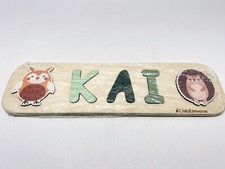 KAI Wooden Name Puzzle Toddler