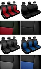 Van seat covers fit Volkswagen Transporter  T4, T5, T6   2+1  leatherette