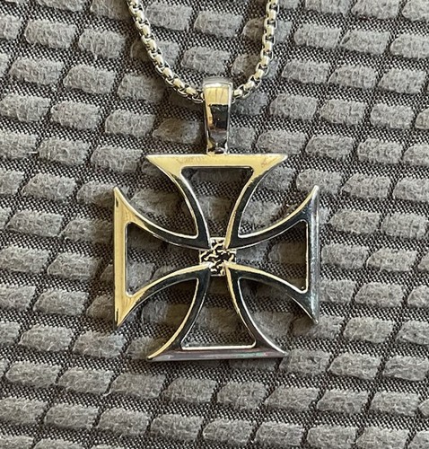 Biker heavy maltese iron cross - heavy,