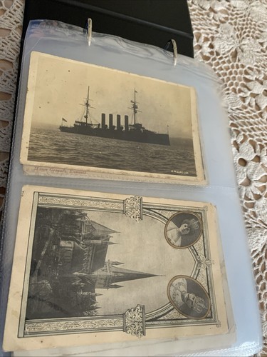 Album old post cards - ,