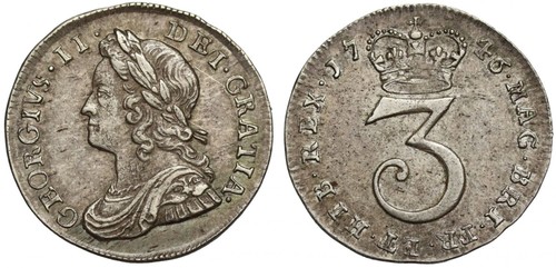 George 1746 maundy - george,