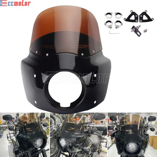 Club style fairing windshield - club,