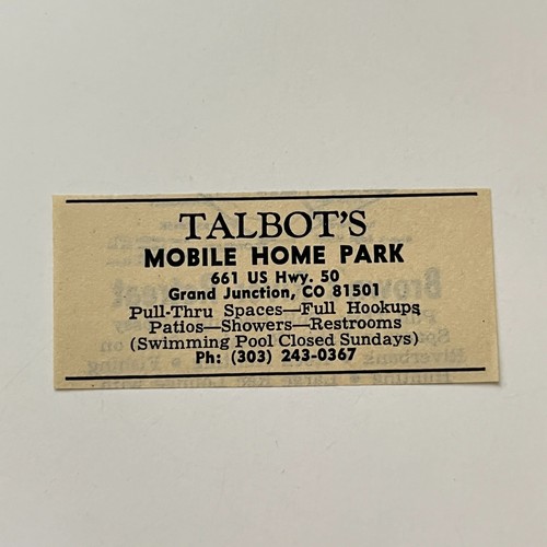 Talbot mobile home park - home,