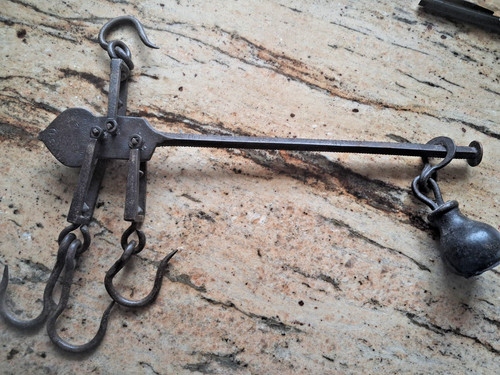 Butchers weight scales antique - scales,