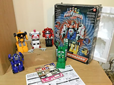 Power Rangers Dx TURBO Double Morphin Rescue Megazord + Box + Instructions V.VGC