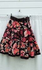 GIRLS FLARED SKIRT,CORDUROY,GYPSY,HIPPIE,BOHO,60S,70S,80S VINTAGE STYLE,AGE 8-9