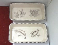 POOLE POTTERY  2 rectangular
