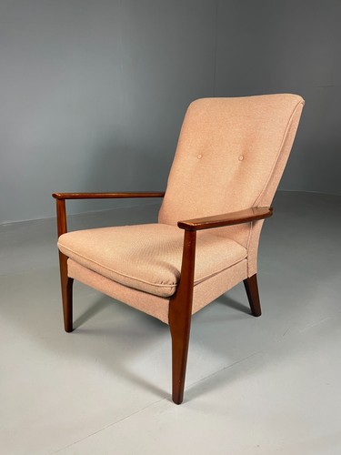 Vintage lounge chair beech - chair,