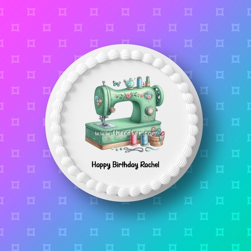 Sewing machine pre cut edible - pre-cut,