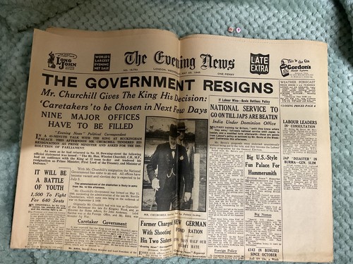 Historic newspaper militaria - historic,