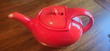 Hall's Superior Quality Chinese Red Hook Teapot & Lid - 1937 - 1970 Excellent!