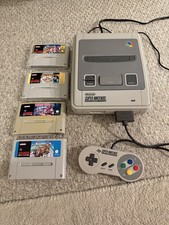 SNES Super Nintendo Console - PAL  - 4 Great Games 1 Controller Unboxed 