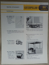 Caterpillar D6 Attachments