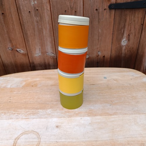 Vintage tupperware stacking - tupperware,