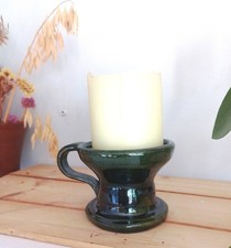 Green ceramic church/ pillar