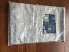 Branded Crane eyelet curtains 66x54” 168x137cm colour Is Natural