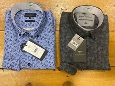 FYNCH-HATTON® X 2 PRINTED SHIRTS - MEDIUM COMBINED SRP £160.00 DHL NEXT DAY