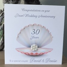Handmade Personalised Pearl