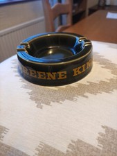 Vintage Greene King Pub Ashtray 12.5 cm Wade England - Man Cave Retro