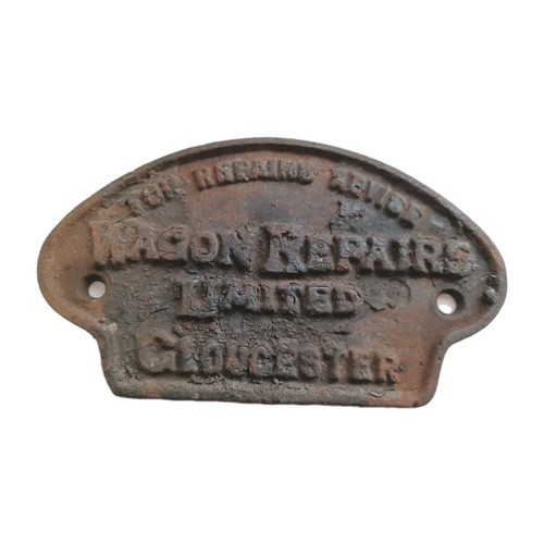 Railwayana wagon repairs - railwayana,