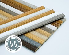 Laminate Scotia Floor Beading, MDF Edging Strips, 10 x 2400mm Lengths (24m)