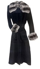 fendi coat, chinchilla fur